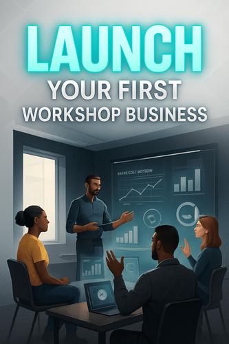 Launch Your First Workshop Business background